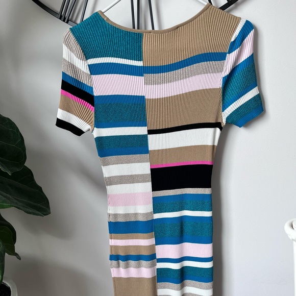Striped Sweater Dress - Picture 3 of 3